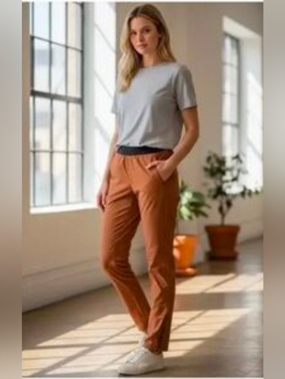 Everlane The Everyone Anti Sweatpant Tan Brown Unisex E2